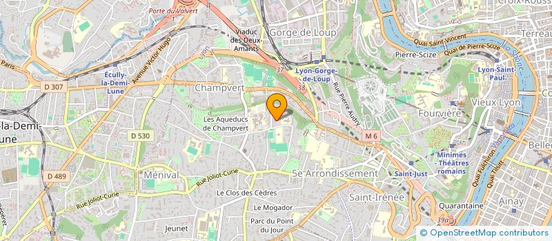 localisation de l'entreprise COMPAGNIE PERCEVAL à LYON