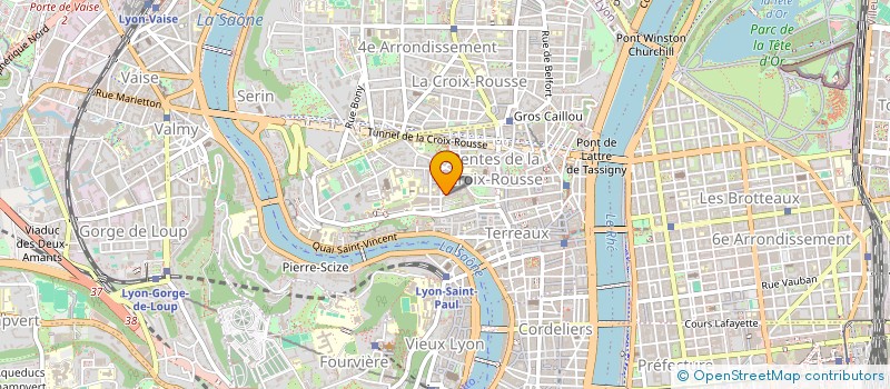 localisation de l'entreprise COMPAGNIE PETIT GRABUGE à LYON