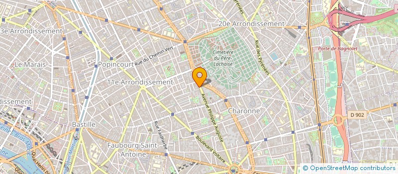 localisation de l'entreprise COMPAGNIE PETROLIERE FAMILIALE à PARIS