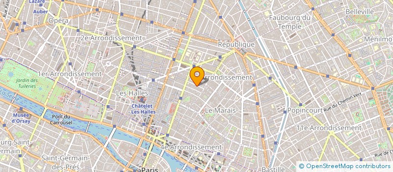 localisation de l'entreprise COMPAGNIE PHILIA  PARIS