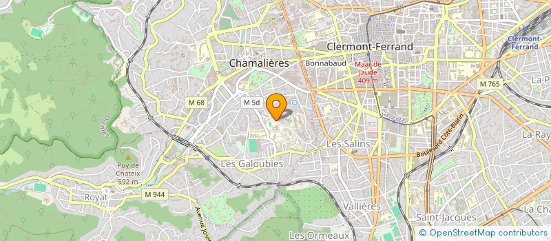localisation de l'entreprise COMPAGNIE PHONIA à CHAMALIERES
