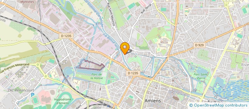 localisation de l'entreprise COMPAGNIE PIEDS A TERRE  AMIENS