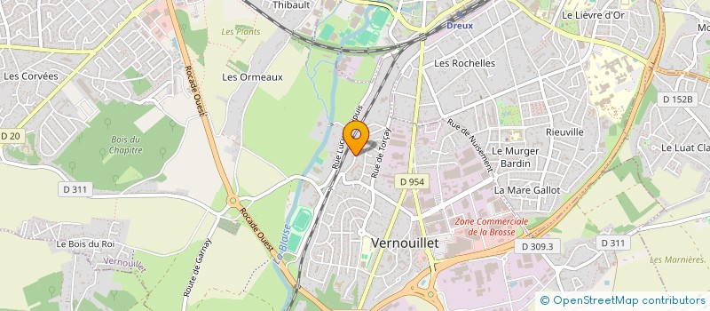 localisation de l'entreprise COMPAGNIE PIERRE JOSEPH à VERNOUILLET