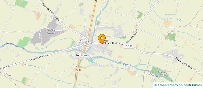 localisation de l'entreprise COMPAGNIE PILPOUS à ALIXAN