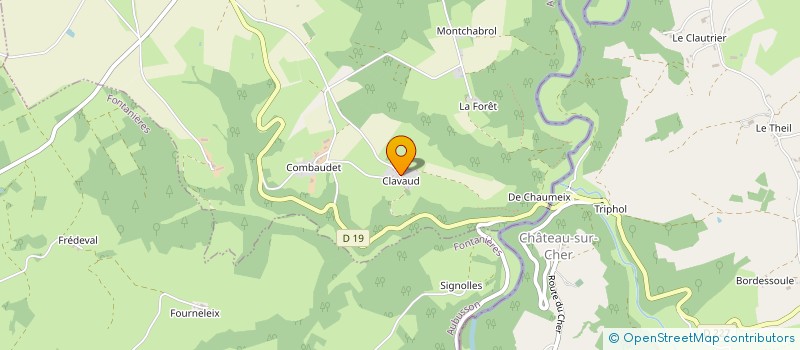 localisation de l'entreprise COMPAGNIE PINK LIMOUSINES à EVAUX-LES-BAINS