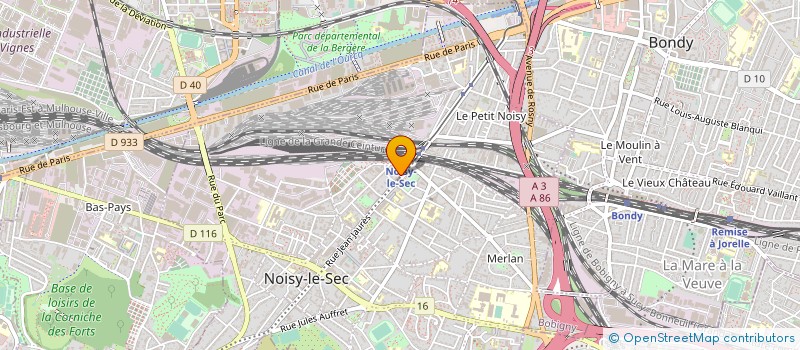 localisation de l'entreprise COMPAGNIE PLAN LARGE à NOISY-LE-SEC