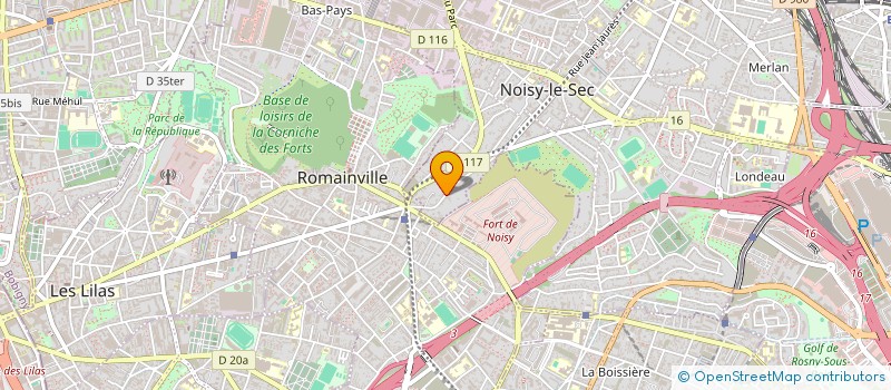 localisation de l'entreprise COMPAGNIE PLIEZ BAGAGE à NOISY-LE-SEC