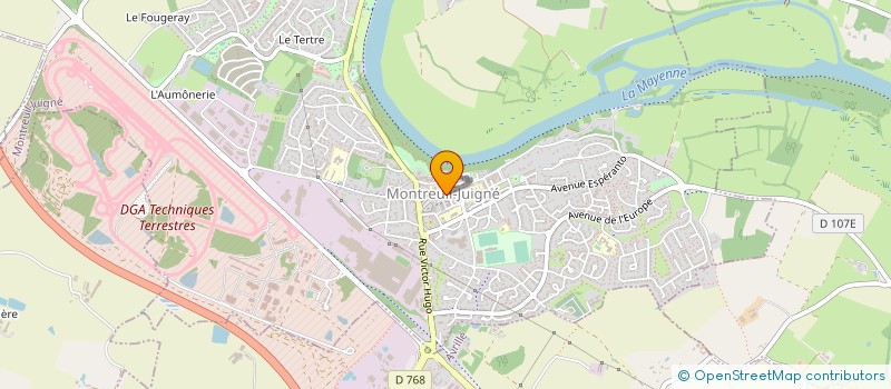 localisation de l'entreprise COMPAGNIE PLUMES à MONTREUIL-JUIGNE