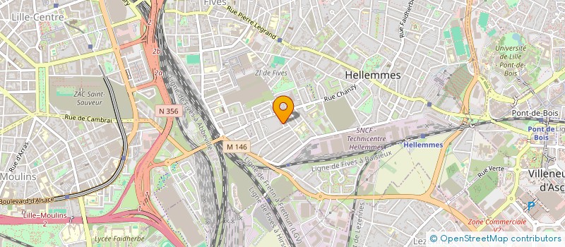 localisation de l'entreprise COMPAGNIE PLUMOUSICA à LILLE