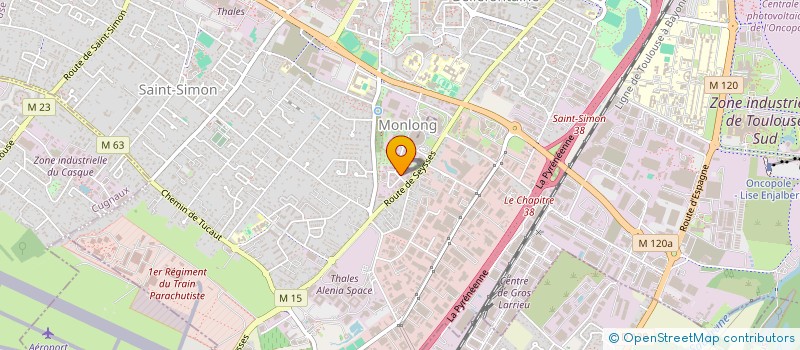 localisation de l'entreprise COMPAGNIE PLURIDISCIPLINAIRE DE SERVICES à TOULOUSE