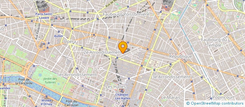 localisation de l'entreprise COMPAGNIE POINT BASTA  PARIS