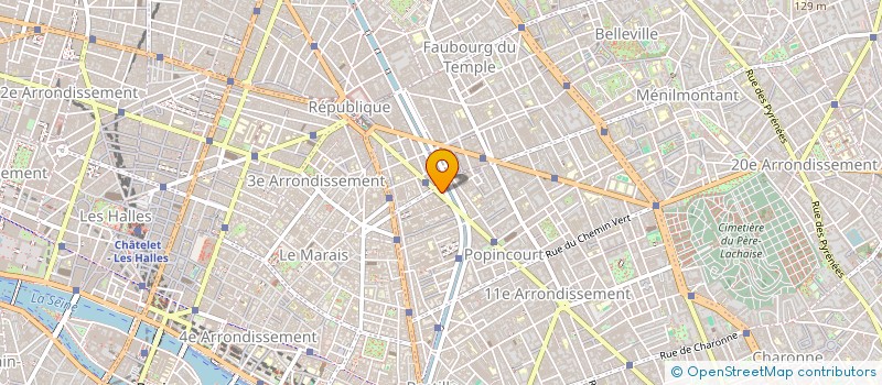 localisation de l'entreprise COMPAGNIE POUR MEMOIRE  PARIS