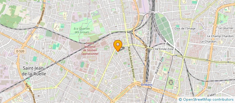 localisation de l'entreprise COMPAGNIE POUR PLUS TARD à ORLEANS