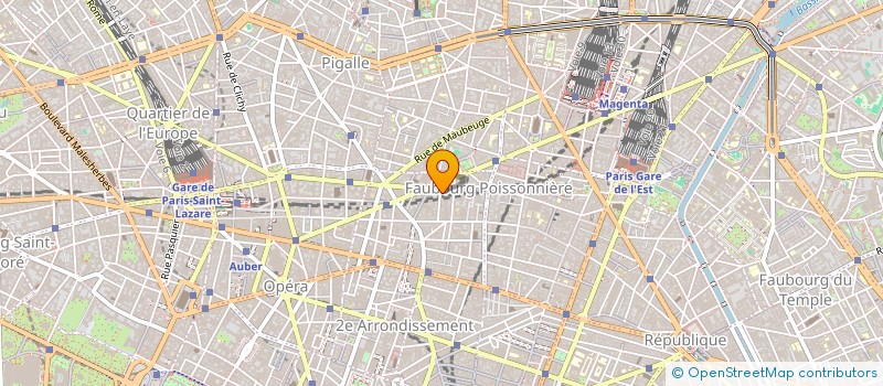 localisation de l'entreprise COMPAGNIE POUR UN MOMENT  PARIS