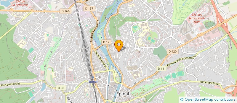 localisation de l'entreprise COMPAGNIE PRELUDE à EPINAL