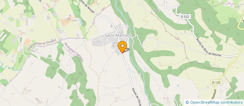 localisation de l'entreprise COMPAGNIE PRETEXTES  ROCHEFORT-SAMSON