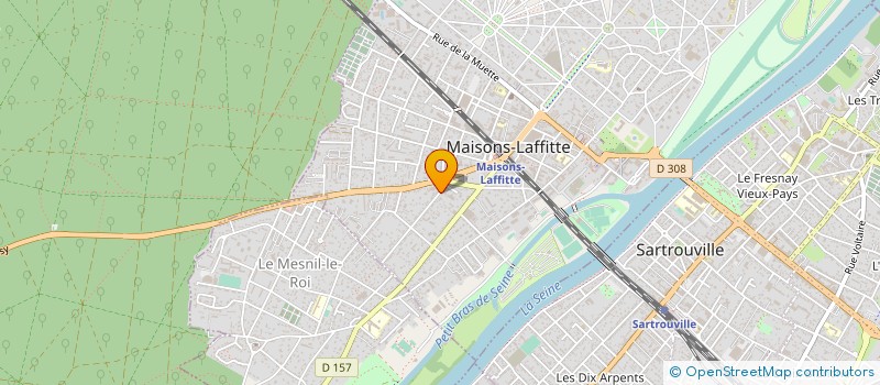localisation de l'entreprise COMPAGNIE PRINCESSE LIERRE à MAISONS-LAFFITTE