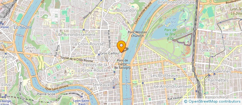 localisation de l'entreprise COMPAGNIE PROSOPOPEE à LYON