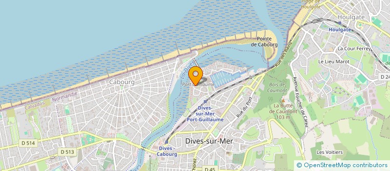 localisation de l'entreprise COMPAGNIE PROSPER  DIVES-SUR-MER