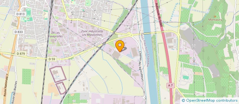 localisation de l'entreprise COMPAGNIE PROVENCALE DE RENOVATION  PIERRELATTE