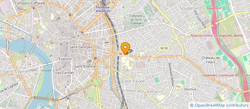 localisation de l'entreprise COMPAGNIE PULCINELLA à TOULOUSE