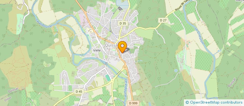 localisation de l'entreprise COMPAGNIE PYROMACHINE  QUISSAC