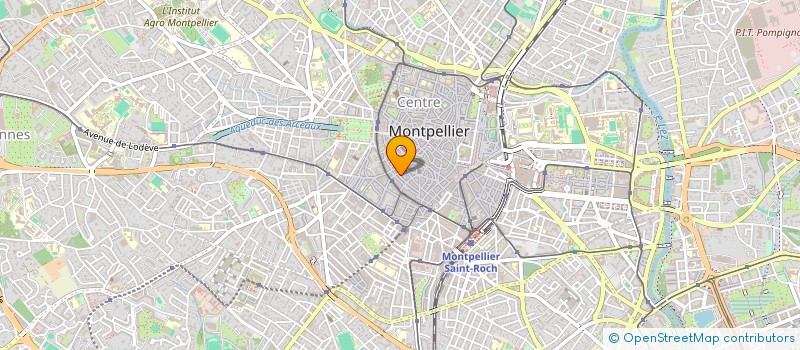 localisation de l'entreprise COMPAGNIE QUILUCRU  MONTPELLIER