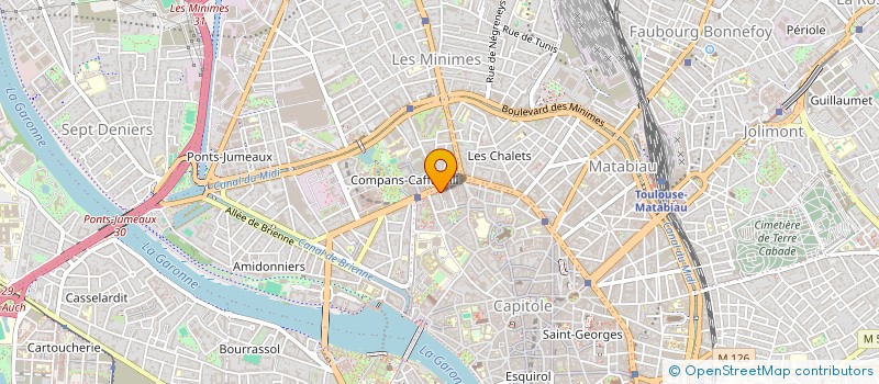 localisation de l'entreprise COMPAGNIE R&D à TOULOUSE