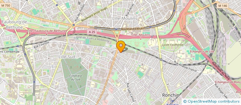 localisation de l'entreprise COMPAGNIE RABISTOK à LILLE