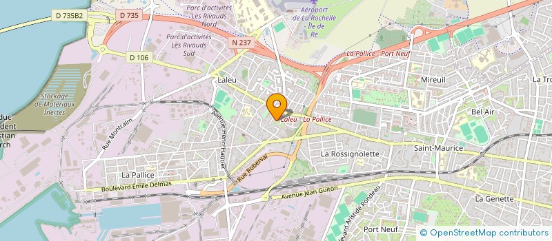 localisation de l'entreprise COMPAGNIE RACINES  LA ROCHELLE