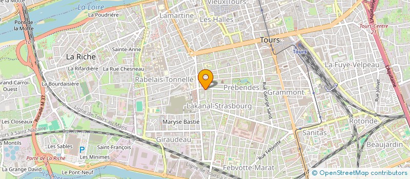 localisation de l'entreprise COMPAGNIE REBONDIRE  TOURS