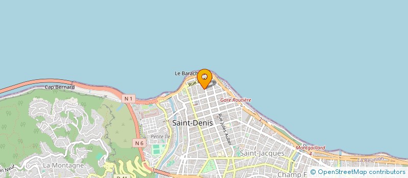 localisation de l'entreprise COMPAGNIE REGIONALE COMMISSAIRES COMPTES à SAINT-DENIS