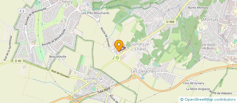 localisation de l'entreprise COMPAGNIE REGIONALE DE CHAUFFAGE PLOMBERIE à GOMETZ-LE-CHATEL