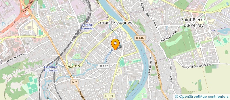 localisation de l'entreprise COMPAGNIE RENE FRANCOIS à CORBEIL-ESSONNES