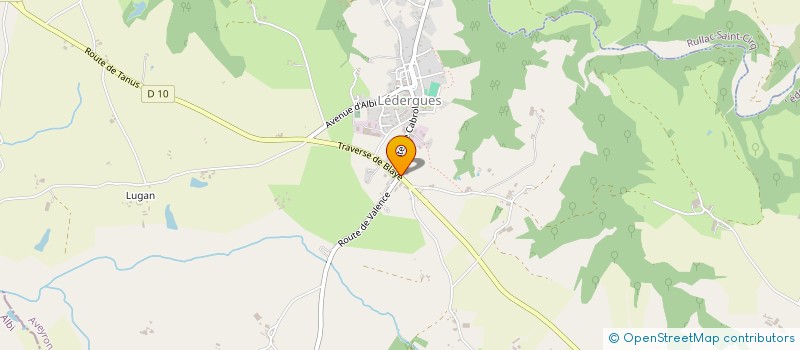 localisation de l'entreprise COMPAGNIE REPLIQUES SISMIQUES  LEDERGUES