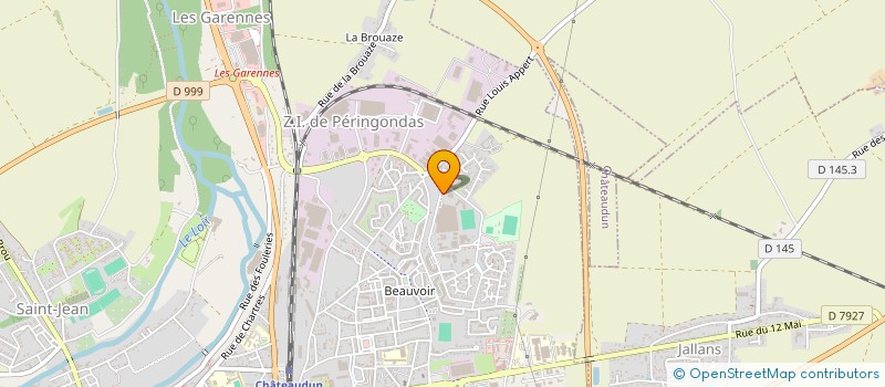 localisation de l'entreprise COMPAGNIE RESONANCE(S) à CHATEAUDUN