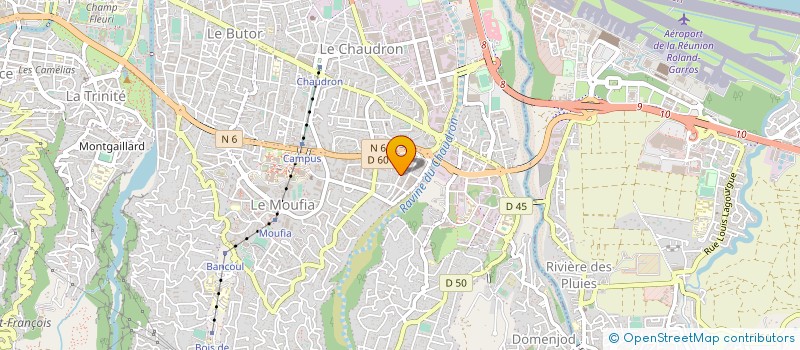 localisation de l'entreprise COMPAGNIE REUNIONNAISE DE TECHNOLOGIE à SAINT-DENIS