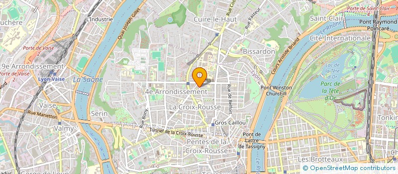 localisation de l'entreprise COMPAGNIE REVASSONS  LYON