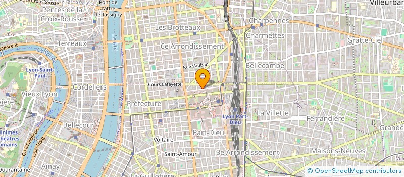 localisation de l'entreprise COMPAGNIE REVE ET PIQUE  LYON