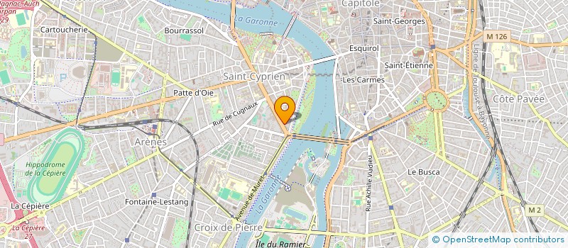 localisation de l'entreprise COMPAGNIE RHAPSODIE à TOULOUSE