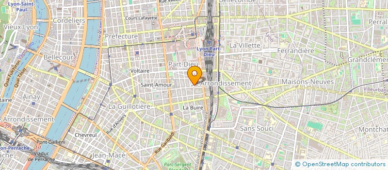 localisation de l'entreprise COMPAGNIE RHODANIENNE DE TELEMATIQUE à LYON