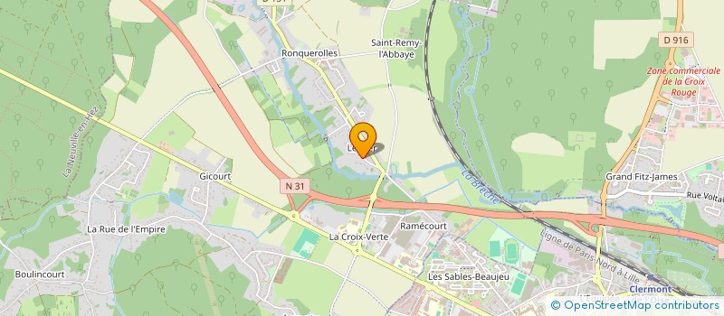 localisation de l'entreprise COMPAGNIE ROMANGE  AGNETZ