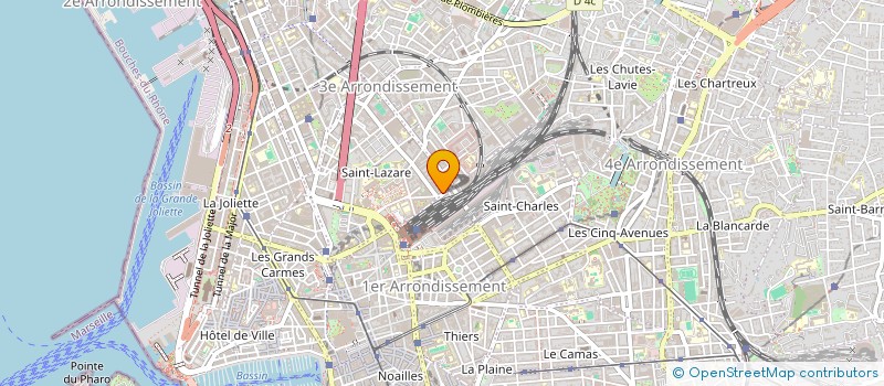 localisation de l'entreprise COMPAGNIE ROOT'ARTS à MARSEILLE