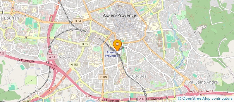 localisation de l'entreprise COMPAGNIE ROSE DES VENTS à AIX-EN-PROVENCE