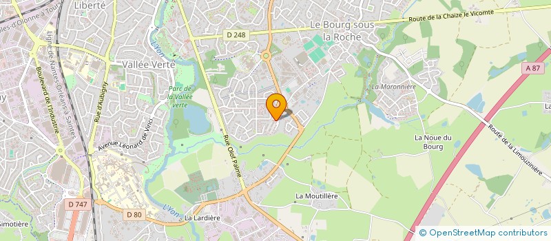 localisation de l'entreprise COMPAGNIE ROUGE CIEL  LA ROCHELLE