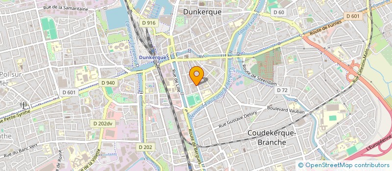 localisation de l'entreprise COMPAGNIE S'APPELLE REVIENS à DUNKERQUE