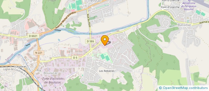 localisation de l'entreprise COMPAGNIE SAHARIENNE  BOULAZAC ISLE MANOIRE