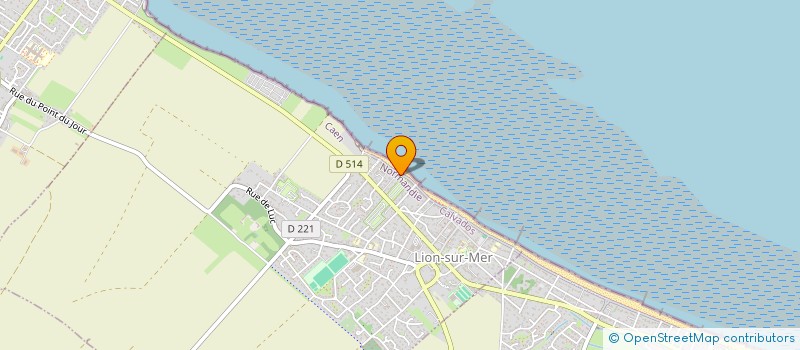 localisation de l'entreprise COMPAGNIE SALIERI PAGES  LION-SUR-MER