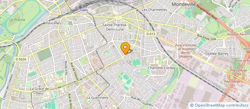 localisation de l'entreprise COMPAGNIE SANS SOUCIS à CAEN