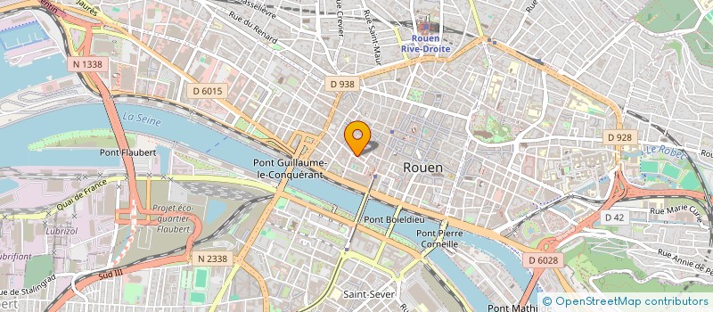 localisation de l'entreprise COMPAGNIE SANS VERGOGNE à ROUEN